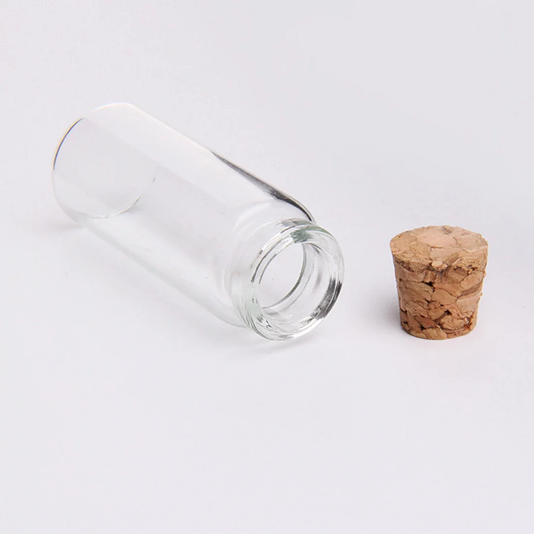 Горячие 20 шт./компл. 22*55 мм 12 мл стеклянные бутылки для пожеланий бутылки пустые образцы банки с крышкой с корковые пробки дропшиппинг-прозрачный