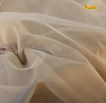Soft Nude Mesh Tulle Fabric 1