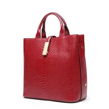 LUOFEIHUA кожаная сумка-тоут новая кожаная сумка через плечо со змеиным узором сумка-мешок из воловьей кожи