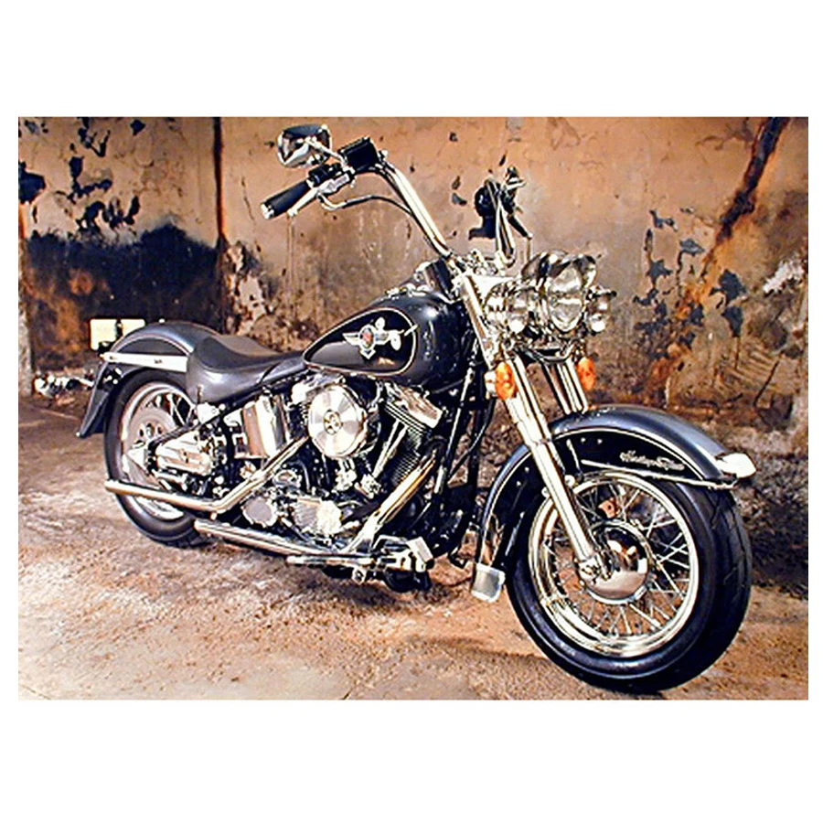 Full square diy 5d diamond painting,Motorcycle,cross stitch kits