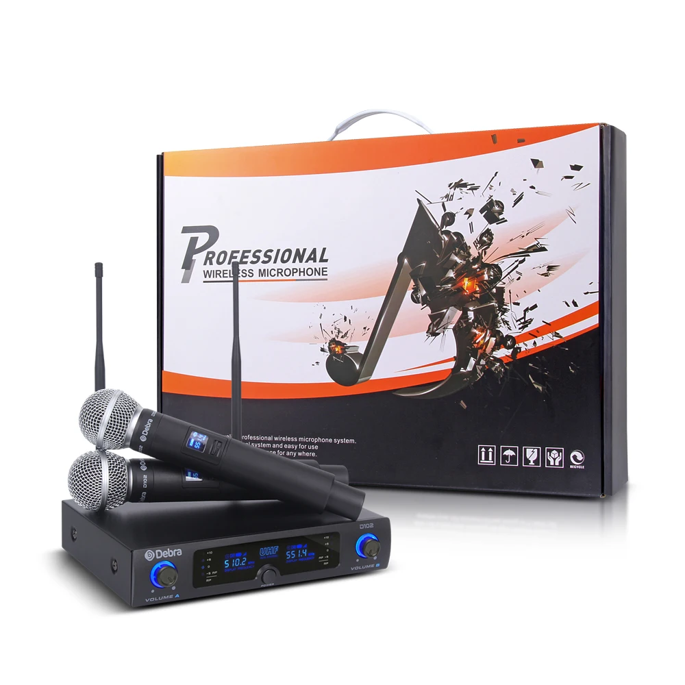 Perfect Sound Quality!Debra D-102 UHF Wireless