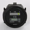 Digital LED State Battery Charge Indicator 12V,24V,36V,48V,72V  LCD Hour Meter for Golf Carts Motorcycle Forklift MARINE BI004 ► Photo 1/6