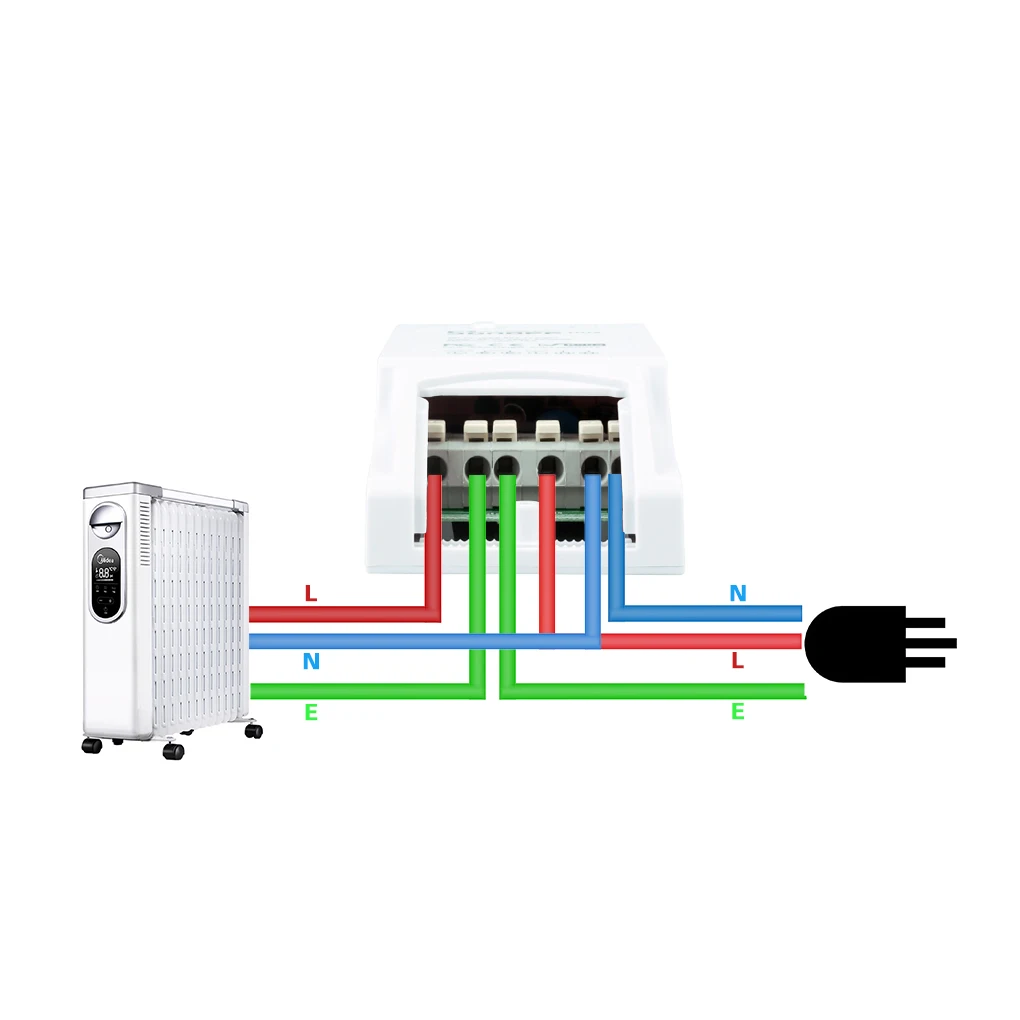 Sonoff TH10/16 умный переключатель Wi-Fi комплект домашней автоматизации+ Si7021/AM2301 датчик температуры и влажности работает с Alexa Google Home