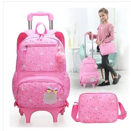 

School Rolling Backpack For Kids Wheeled Backpack For School Children School Trolley Bag Kids Travel Trolley Backpack On Wheels