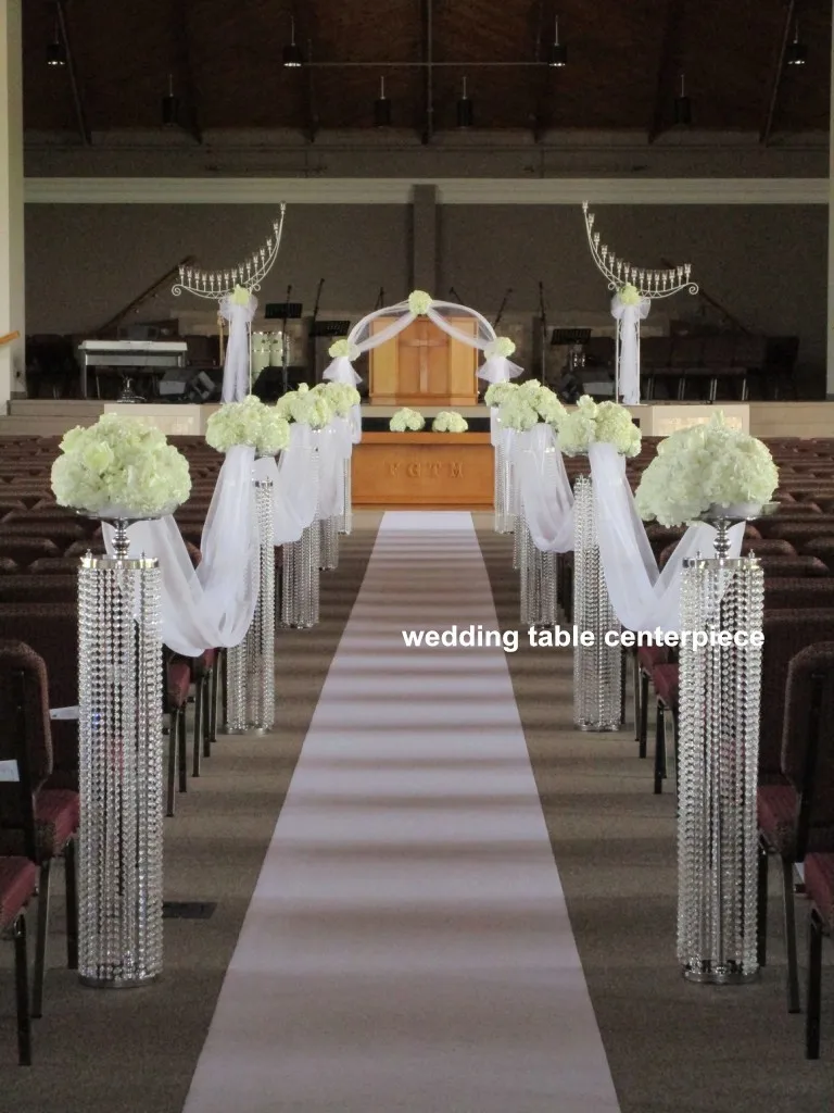 New Arrival Wedding Stage Decoration Party Crystal Weddibingfloor