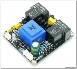 

Class A soft start delay temperature protection board 30A