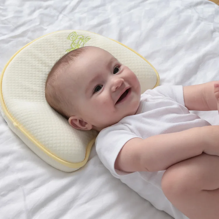 Подушка для младенца постельные принадлежности мать и Дети бамбуковое волокно детская форменная подушка памяти подходит для 0-6 месяцев Подушка для новорожденных распродажа