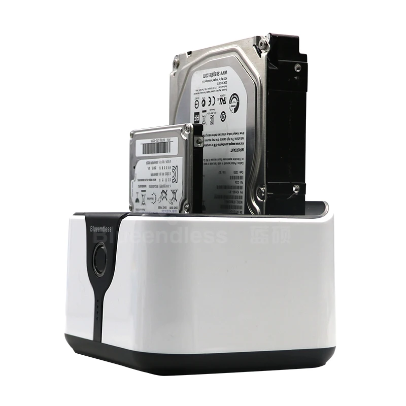 hdd clone station 2 Bay to SATA ssd box hd 3.5'' 2.5 inch hdd enclosure  (6)