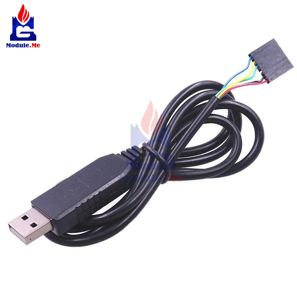 6Pin FTDI FT232RL USB для ttl UART последовательный провод адаптер RS232 скачать кабель светодиодный индикаторный модуль 3,3/5 В для Arduino