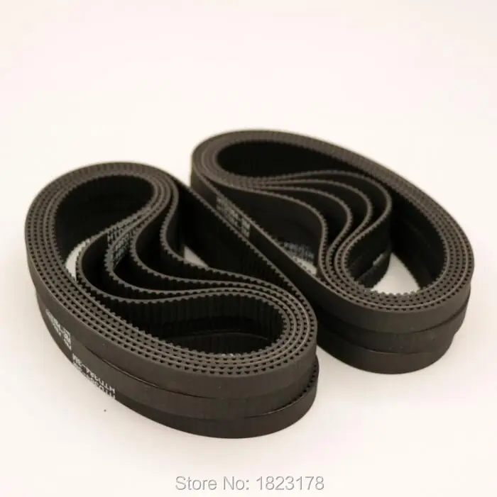 

1PCS/LOT HTD3M 384 Teeth 128 closed loop rubber Drive Belt width 10mm length 384mm 384-3M-10