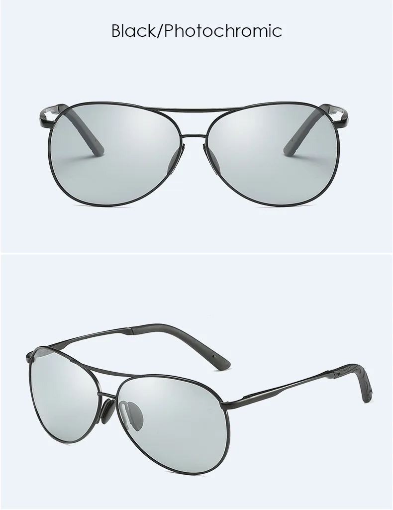 HBK вождения фотохромные поляризованные солнцезащитные очки для женщин Хамелеон обесцвечивание Защита от солнца очки Óculos de sol masculino PM0152P