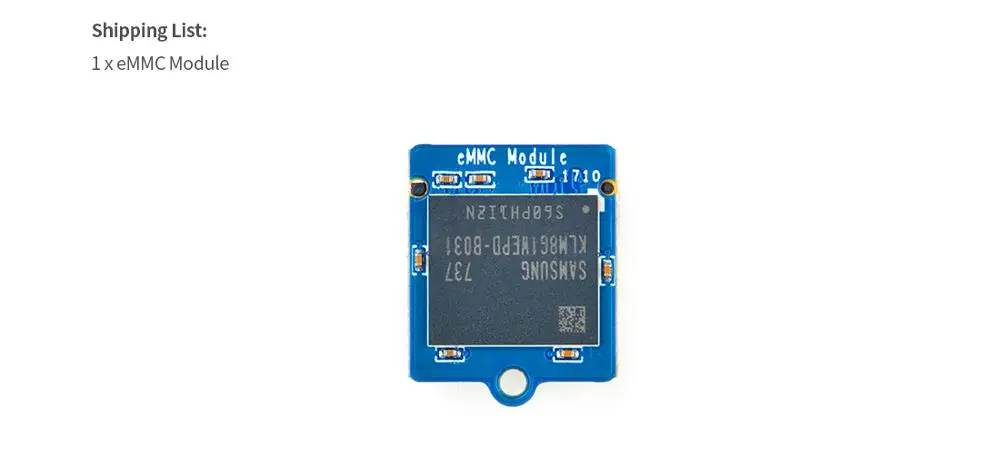 Модуль RealQvol Friendlyarm eMMC-8 ГБ/16 ГБ/32 ГБ Поддержка высокого качества Nanopi K1/K2/M4/NEO4 поддержка Raspberry pi