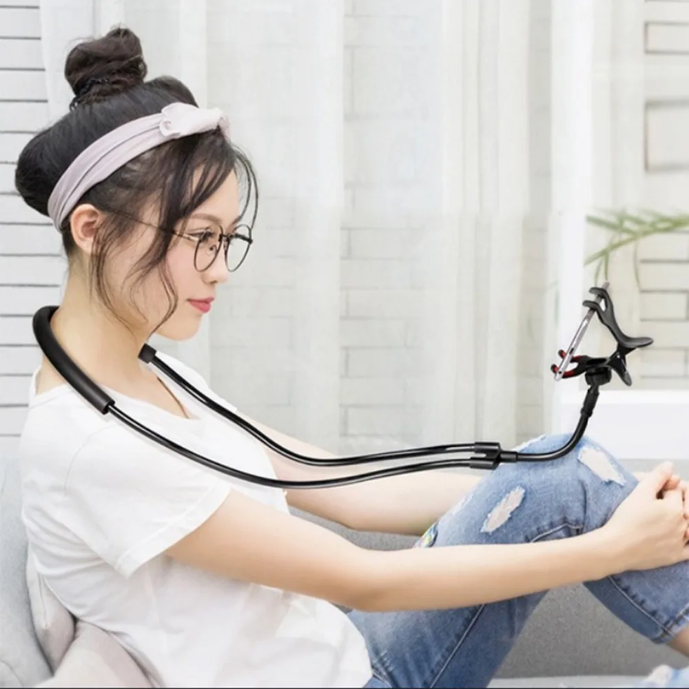 Multi function Smartphone Tablet Bracket Lazy Phone Holder 360 degree Rotation Free To Bend For iPhone Xiaomi Huawei samsung (3)