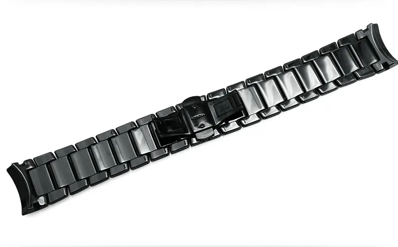 Черный arc керамический ремень ar1451 | AR 1452 керамический ремень для часов водостойкий пот устойчивый спортивный досуг часы Группа 22 мм 24 мм