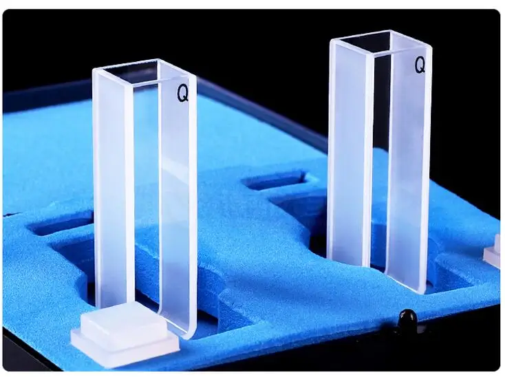 2Pcs 10mm Path Length Quartz Cuvette Cell With Lid For SpectrophotometersPetri Dish AliExpress