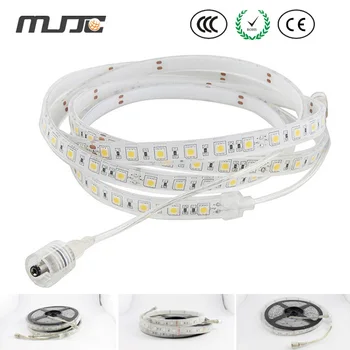 

MJJC LED Strip Light 12V Waterproof IP68 5M 300 SMD5050 LED Flexible Strips Warm Cool White RGB Red Yellow Blue Green