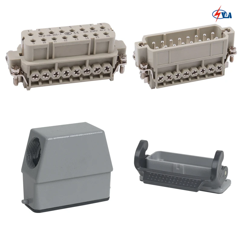 

HA-016 price Heavy Duty Connector 16 pins 600v 16A