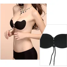 100 шт. Для женщин сексуальная манго Тип тянуть веревку силиконовые braon гель бюстгальтер без бретелек Бюстгальтеры для женщин спинки свадебное платье сексуальное женское белье груди бюстгальтер pad