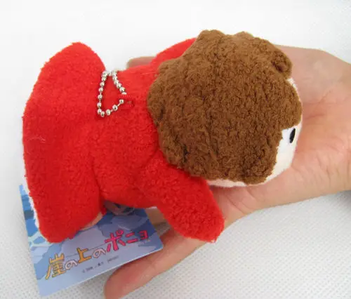 Милая мягкая плюшевая игрушка Поньо на скале у моря|ponyo plush toy|toy plushponyo |
