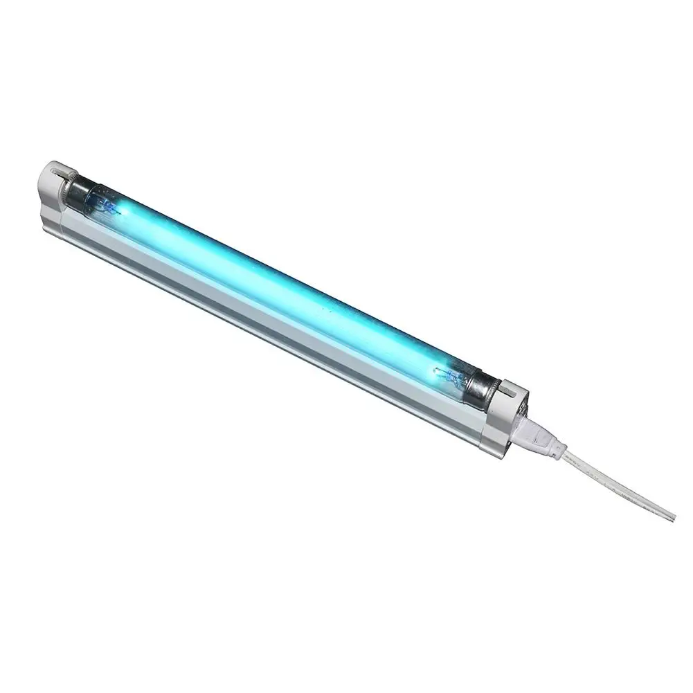 

220V 8W UV Light Sterilizer Germicidal Lamp Ultraviolet Light Ozone Generator Disinfection Deodor Tube Kill Dust Mite Eliminator
