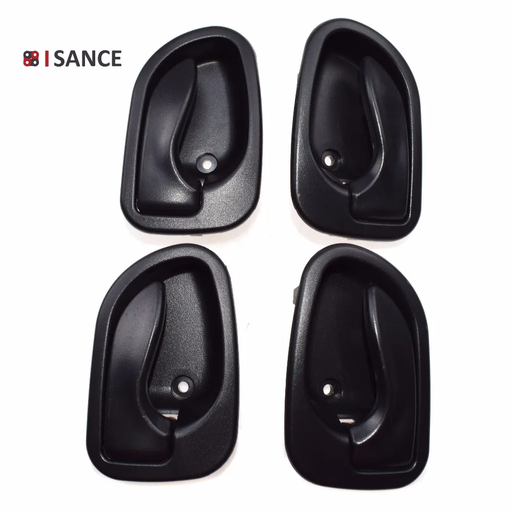 

ISANCE Inside Door Handle Front Rear Left Right Set 4pcs 82620-22001 82610-22001 For Hyundai Accent 1995 1996 1997 1998 1999