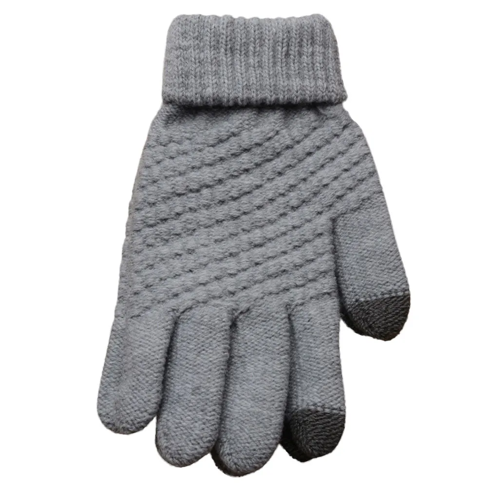 

New Solid Magic Winter Gloves For Men Women Stretch Knit Mittens Hot Winter Unisex Warm Accessories Wool Guantes P