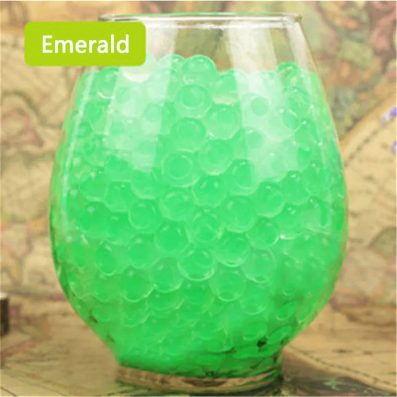 1000pcs Water Plant Flower Jelly Crystal Soil Mud Water Pearls Gel