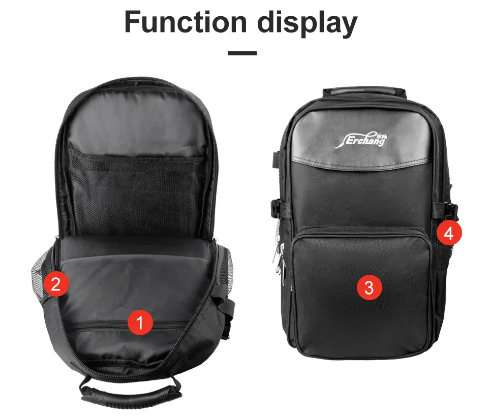 Lazer ao ar Bolsa de Acampamento Mochila de Camuflagem Erchang Pesca Livre Mochila Grande Capacidade Caminhadas Ombro Homens Militar 2020 Nova 7 Esporte e Lazer