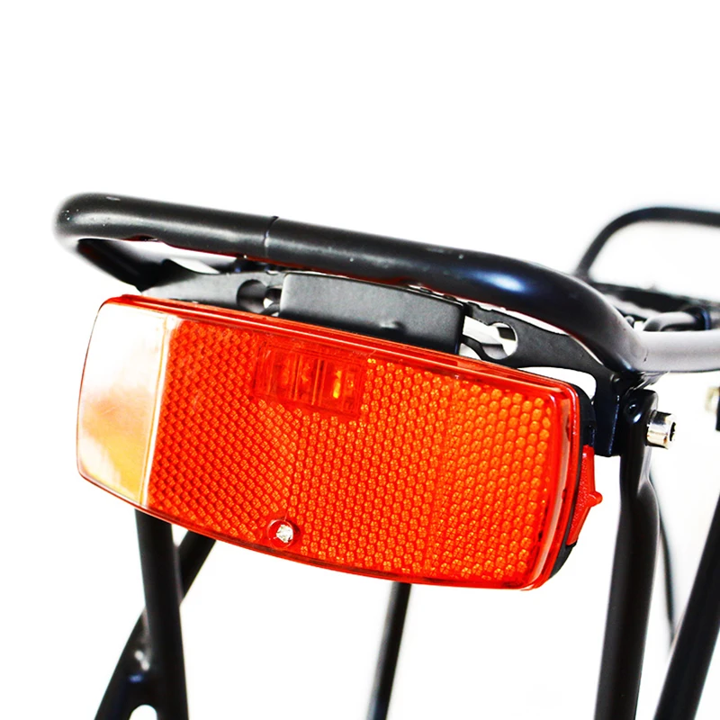 plastic bike bicycle tail safety warning lamp cycling bike rear reflector lig Ch