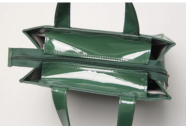 Лидер продаж ПВХ сумка для покупок, зеленый; сезон лето; большие емкости водонепроницаемая сумка на плечо сумка для мам