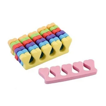 10 pcs Nails Toes Separator Nail Art Decoration Tools Painting Separators Finger Separators EVA Manidure Pedicure Hand Spacers