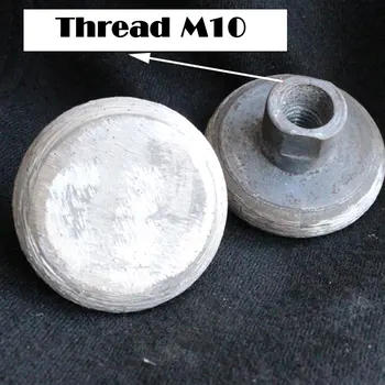 

5pcs internal thread mounted point 46 mesh sintered diamond grinding head for angle grinder MT072