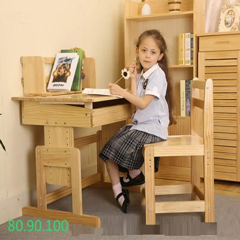 Pupitre Tableau Enfant Infantil Estudio Meja Belajar Estudar Kinder Tafel Tablo деревянный стол для детей