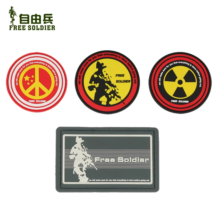 Outdoor senior rubber velcro armband badge mst mdash . 001badge police