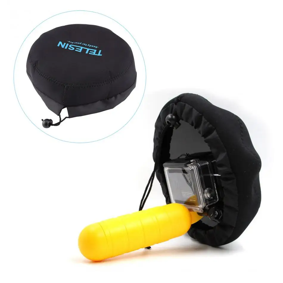 TELESIN Protective Dome Bag Soft Protect Cover for all TELESIN Dome Port for GoPro Hero 3