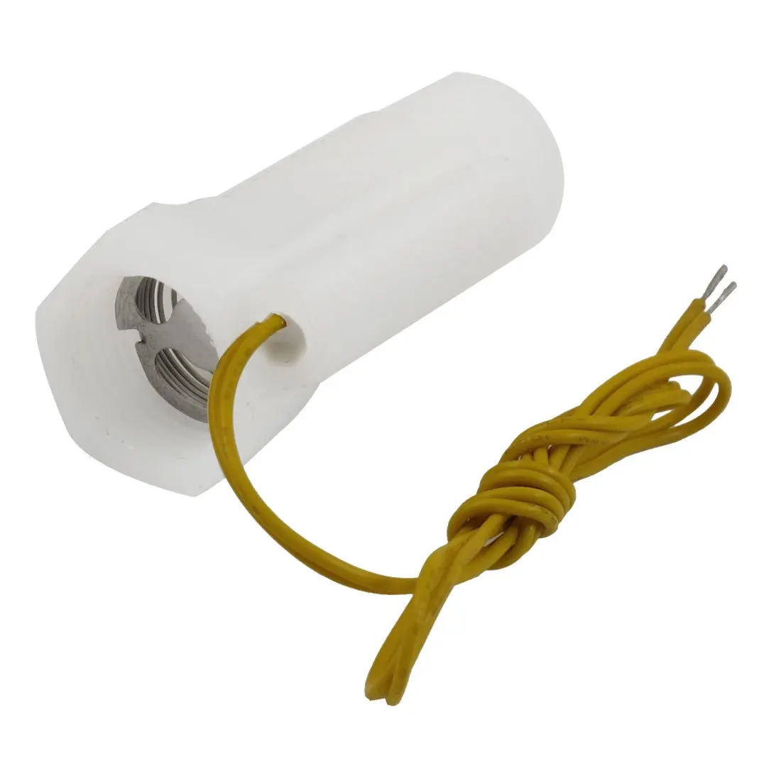 

Brand New White Plastic Shell Magnetic Water Flow Switch w Inner Outer Thread