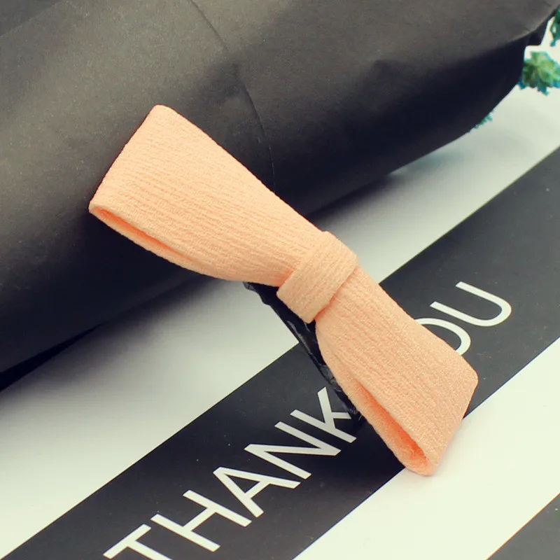 

AIKELINA 2018 New Fashion Women Small Bowknot Hair Clips lovely Girls Headwear Student Hair accessories Hairpin High Quality