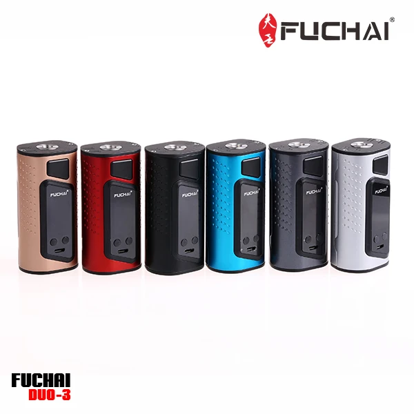 Оригинальные сигелеи FuChai диапазон FuChai Duo-3 электронная сигарета vape мод 10 Вт-175 Вт/255 Вт