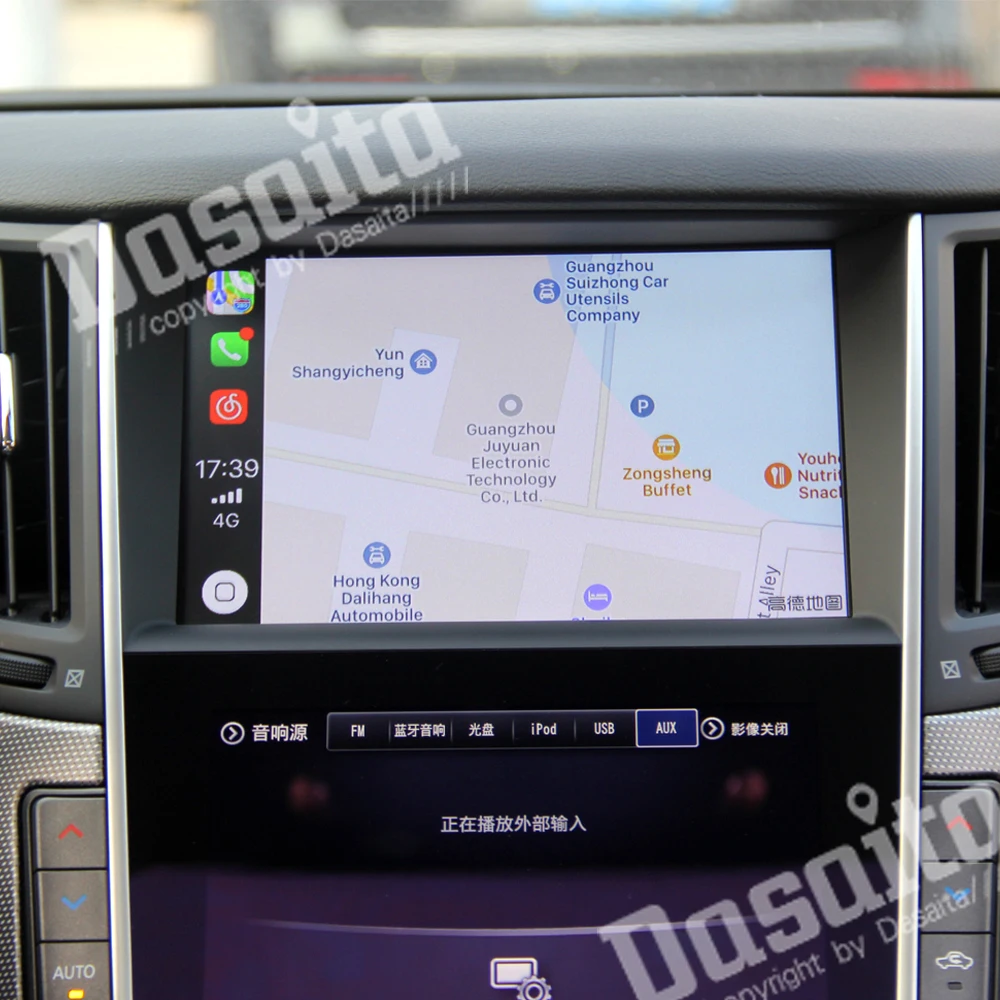  Dongle USB Dasaita Carplay para navegación de coche android gps con enlace inteligente compatible c