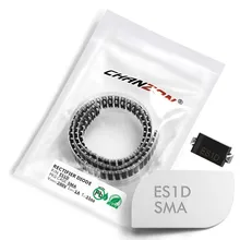 100 шт) ES1D SMD супер быстрый восстановительный выпрямляющий диод 1A 200 V 35ns SMA(DO-214AC) 1 Ампер 200 Вольт диоды