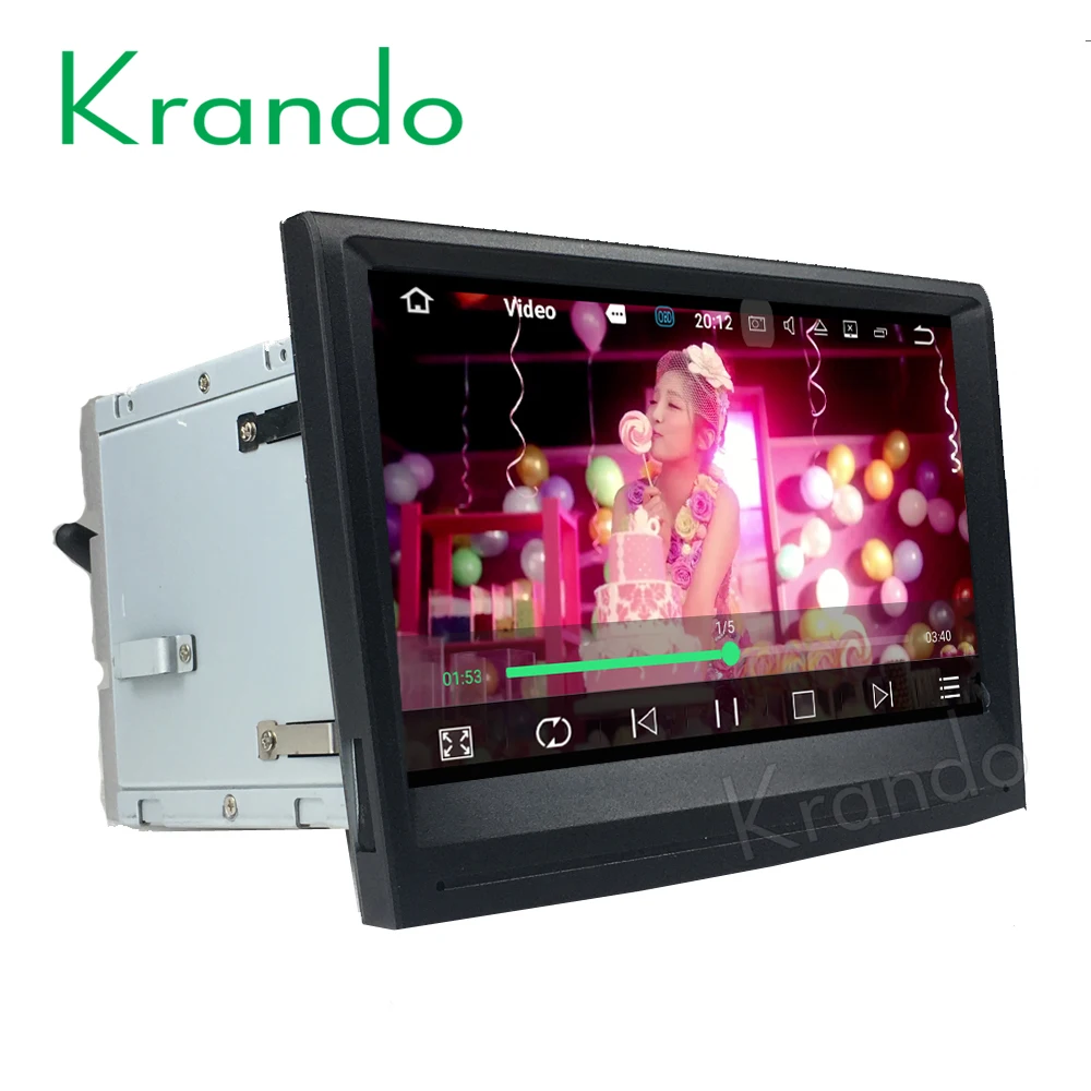 Автомобильная Мультимедийная система Krando на базе Android 9 0 с 8 &quotсенсорным экраном