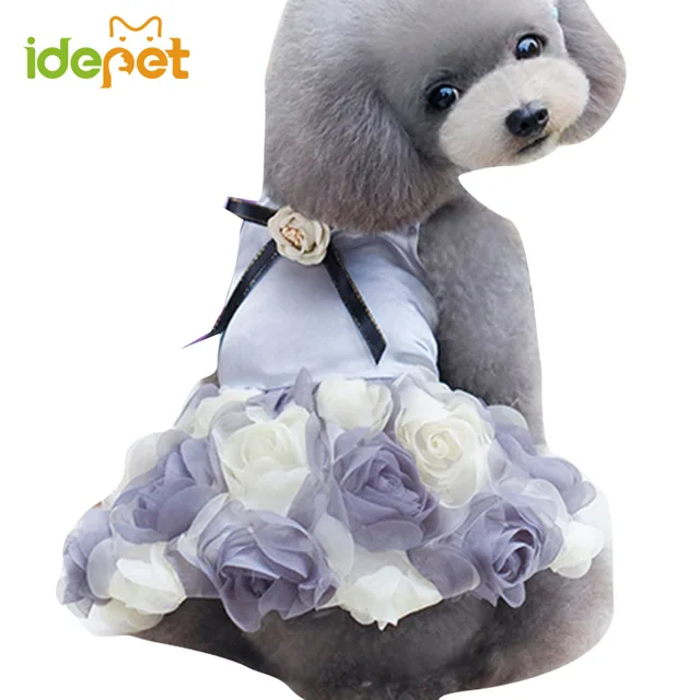 Luxury Dog Wedding Dress Summer Pet Clothes Tutu Dresses Skirt Luxury Dog Wedding Dress Summer Pet Clothes Tutu Dresses Skirt Spring Small Arel Elegant