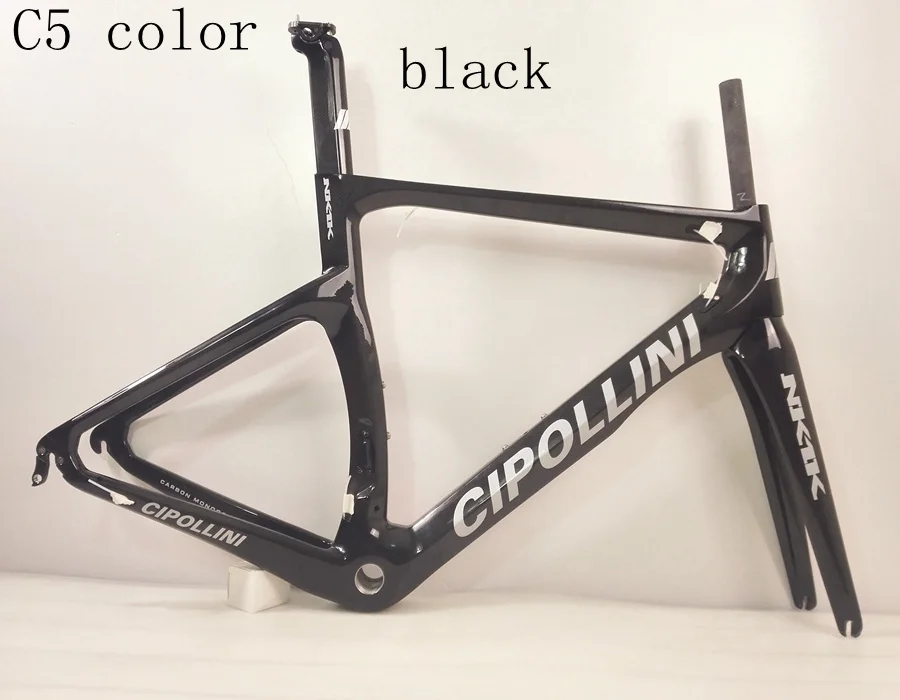 Flash Deal T1000 cipollini NK1K taiwan made Full carbon road  bike bicycle frame fork seatpost QR brake&Disc Brake XDB/DPD available 8