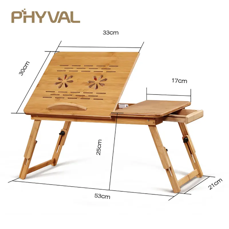 Portable Folding Bamboo Laptop Table Sofa Bed Office Laptop Stand Desk With Fan Bed Table For Computer Notebook Books Portable Folding Bamboo Laptop Table Sofa Bed Office Laptop Stand Desk With Fan Bed Table For Computer Notebook Books