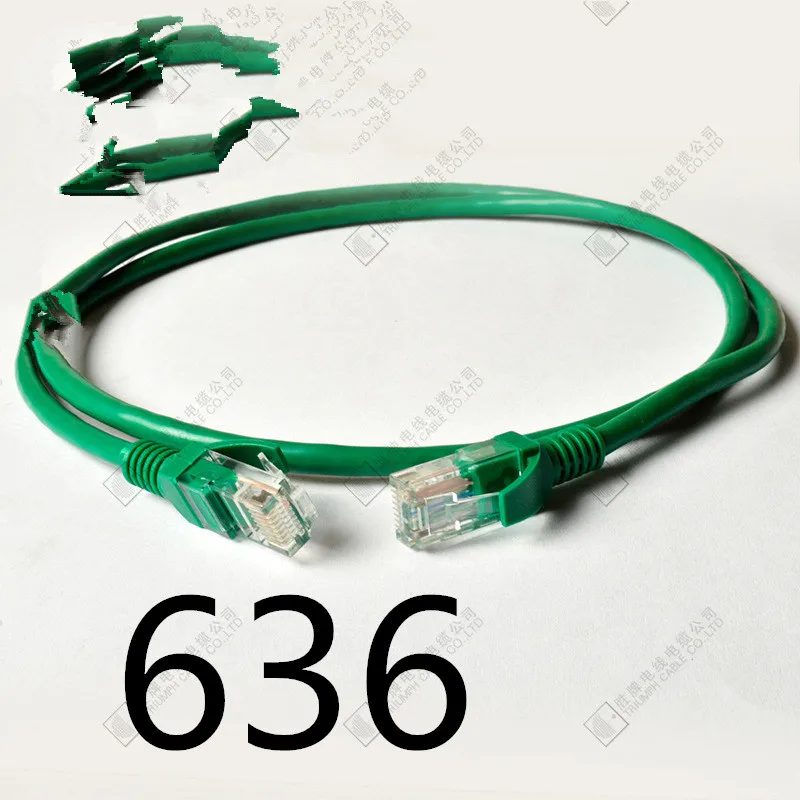 

MEIBAI RJ45 CAT6 Ethernet Network Lan Router Patch Cable Cord Blue 636