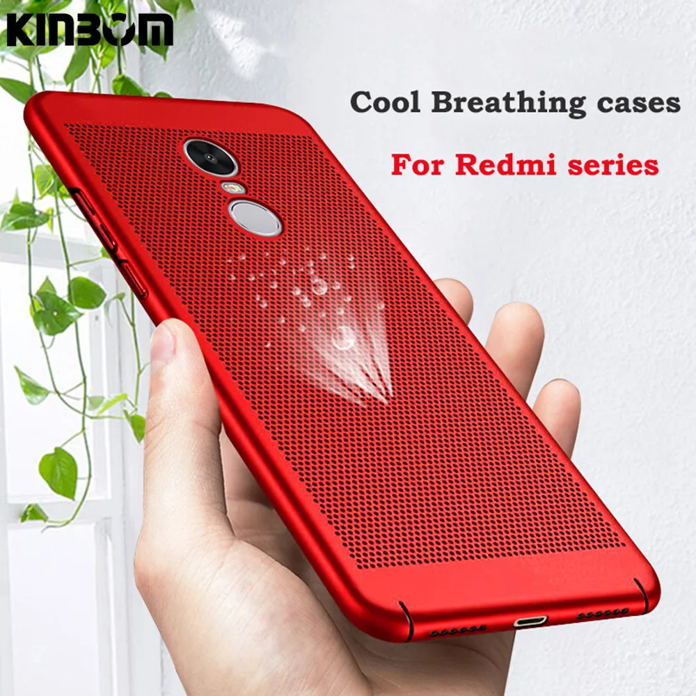 KINBOM для Xiaomi 5 5S 5x 5splus 6 Mix2 Max2 тепловыделение чехол телефона Redmi 4A 5plus Note 4X 4a 5a 2G 3g 4G