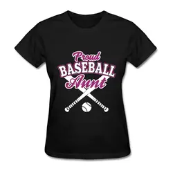 Гордостью Бейсбол тетя футболка для женщин