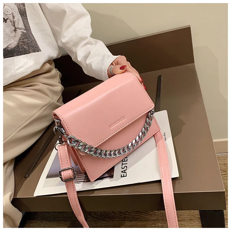 Женские ручные сумки через плечо для женщин, кожаные роскошные сумки от известного бренда, дизайнерские женские сумки через плечо - Цвет: pink