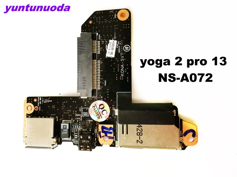 Оригинальный для ноутбука lenovo yoga 2 pro 13 usb плата resde NS A072 протестирована хорошо