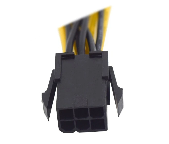 6pin to 2*8pin(6+2)pin for miner Molex 6 pin PCI E to 2*PCIe 8 (6+2) pin Graphics Video Card PCI-e VGA Splitter Hub Power Cable 6pin to 2*8pin(6+2)pin for miner Molex 6 pin PCI E to 2*PCIe 8 (6+2) pin Graphics Video Card PCI-e VGA Splitter Hub Power Cable